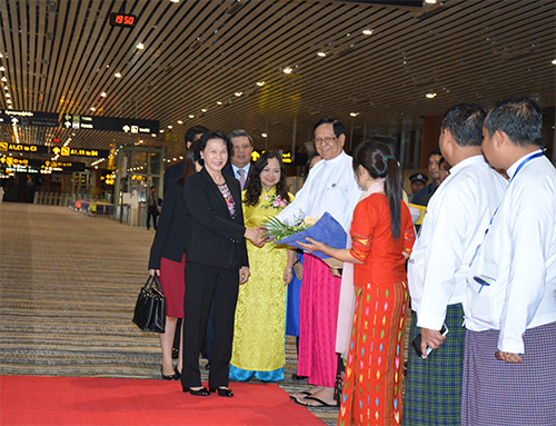 Một số hình ảnh hoạt động của Chủ tịch Quốc hội Nguyễn Thị Kim Ngân tại Lào, Cam-pu-chia và Mi-an-ma